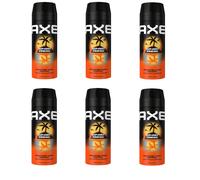 (6) AXE SUNSET FRESH DEO 150ML SET 6 SPARPACK NUOVO ORIGINALE SPEDIZIONE GRAT...