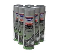 6 barattoli Power detergente per freni, detergente per parti e sgrassatore spray 500 ml