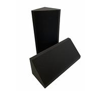 6 Bass Trap lisce 80x30x30 triangoli trappole basse frequenze audio 6 pezzi