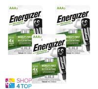 6 Batteria Ricaricabile Energizer Power Plus AAA HR03 1.2V 700mAh 2Pz
