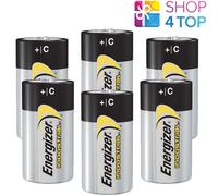 6 Batterie Alkaline C Energizer Lr14 1.5V Industrial Baby R14 Mn1400 Am2 E93