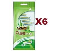 BIC RASOIO 3 PURE LADY X4