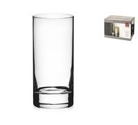 6 Bicchier In Vetro Colorato Assortito, Rocks, Base Alta, 43,5Cl