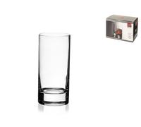 6 Bicchier In Vetro Colorato Assortito, Rocks, Per Long Drink, 35Cl