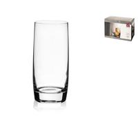 6 Bicchier In Vetro Colorato Assortito, Rocks, Per Long Drink, 58Cl