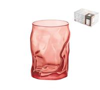6 Bicchieri In Vetro Sorgente Lightcoral 30 Cl Rosa Bormioli Rocco