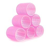 6 bigodini auto-aderenti per capelli, bigodini da parrucchiere, bigodini per acconciature fai da te per onde e ricci