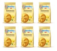 6 biscotti italiani Mulino Bianco Tenerezze con ripieno di crema al limone 200g snack