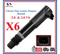 6 Bobine Accensione Previsto per 406 407 607 Clio II 3.0I 9663278480 597077