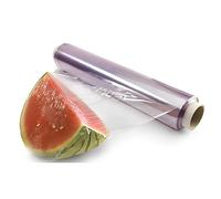 6 bobine di pellicola estensibile per alimenti, 45 cm x 300 m, in scatola dispenser con taglierina pellicola senza BPA per contatto alimentare
