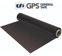 6 BOBINE FILM ESTENSIBILE MANUALE NERO 50CM X 2,4KG 30MY PELLICOLA IMBALLAGGIO