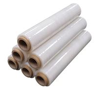 6 Bobine Film Estensibile Trasparente da 2,2Kg Pellicola Manuale