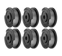 6 Bobine Filo Tagliabordi, Compatibili con Bosch EasyGrassCut 18/23/26, ART 23 SL, ART 26 SL, Ricambio per F016800569 & F016800385 (Ø 1,65 mm / 5 m)
