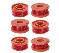 6 bobine WA0004 compatibili con decespugliatori Worx da 20 V, bobina per decespugliatore, sostituire, WG151, WG163E.1, WG163E.2, WG163E.3, WG163E.6, WG163E.9
