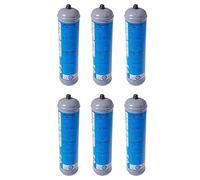 6 Bombole Co2 600 gr non ricaricabile attacco M11x1 per erogatori acqua frizzante Contenitore in acciaio