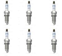 6 Bosch Candele YR7LPP332W per Audi A3 A4 Porsche Cayenne VW Golf EOS Touareg
