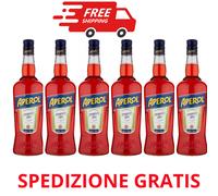 6 Bottiglie Aperol Aperitivo Barbieri 11% Vol. 1 LT