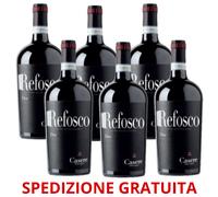 6 Bottiglie Casere Refosco dal Peduncolo Rosso Lison Pramagg.DOC 13% Vol. 75cl
