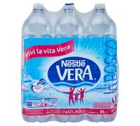 6 BOTTIGLIE DI ACQUA SANT'ANNA - LETE - ULIVETO - FERRARELLLE - VERA - ROCCHETTA