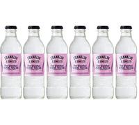6 Bottiglie di Acqua Tonica Pompelmo Rosa e Bergamotto -Franklin & Sons- 200 ml