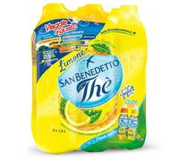 6 BOTTIGLIE TE' AL LIMONE SAN BENEDETTO 1500 ML THE SUCCO LIMONE FRUTTA BIBITA