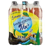 6 BOTTIGLIE TE' LIMONE SAN BENEDETTO ZERO 1,5 LT THE SUCCO LIMONE FRUTTA BIBITA