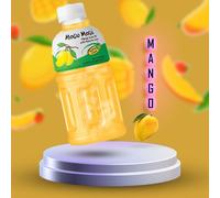 6 Bottigliette Mogu Mogu Succo Gusto ANANAS Gelatina al Cocco 320 ml Bottiglie