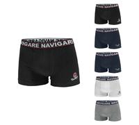 6 boxer da uomo elasticizzato elastico esterno in cotone bielastico Navigare 322