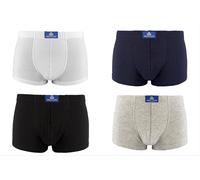 6 Boxer da uomo in cotone elasticizzato con vita media ARMATA DI MARE