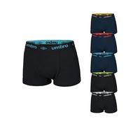 Umbro Pack 6 Paia Slip/Boxer Uomo Cotone Elasticizzato Art.715/716 (Pack 6 Paia Boxer Art.716-4 / M)