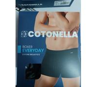 6 Boxer Uomo AU425 Cotonella in cotone elasticizzato Elastico Ribattuto