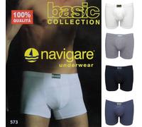 Navigare 573 Pacco da 6 Boxer Uomo con Elastico Interno in Cotone Elasticizzato