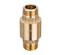 6" Brass Anti-Backflow Check Vertical Leakproof Design for HVAC & Supply Applications Standing Check Valves Heavy Duty