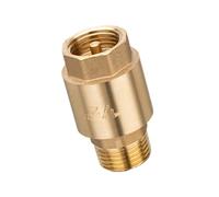 6" Brass Anti-Backflow Check Vertical Leakproof Design for HVAC & Supply Applications Standing Check Valves Heavy Duty
