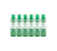 6 BREEZE NATURAL ESSENCE THÈ VERDE DEO CONTROL 24H DEODORANTE SPRAY CORPO 150ML
