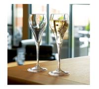 6 Brio Fluttino Amaro 9,5 cl Arcoroc Calici Vetro Liquore Bicchiere Prosecco