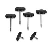 6 bulloni a vite con perno di fissaggio per telaio della finestra con perno compatibile con JK 6EA 4 porte 2007-2018 bullone a vite organizzatore dado appeso misuratore di misura estrattore metrico