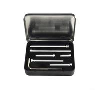 6 bulloni per stecche da biliardo in metallo denso, per fornire un trasferimento di massa stabile durante la fase di accelerazione