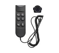 6 Button Remote for Recliners 5 Pin Lift Chair Handset Controller Hand Control for Power Furniture