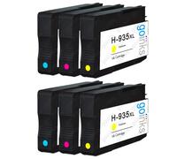 6 C/M/Y Cartucce d'inchiostro per HP Officejet Pro 6230 & 6830 e-All-in-One