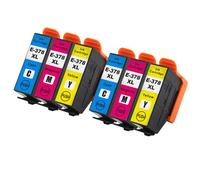 6 C/M/Y Cartucce d'inchiostro per Epson 378XLC, 378XLM, 378XLY Compatible