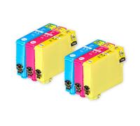 6 C/M/Y Cartucce d'inchiostro per Epson Expression XP-102 XP-212 XP-225 XP-405