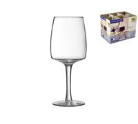 6x Calici In Vetro Trasparente Equip Home Per Acqua Cl35