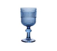 H&H Hydra Set 6 Calici in Vetro, Colori Assortiti, 24cl