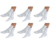 6 CALZINI IN COTONE LUI UOMO POMPEA FITNESS (43/46, BLU)