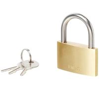 Brüder Mannesmann M 413-50 (6) Candado cilindrico de latón, 50 mm