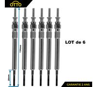 Lotto 6 Candela Candelette per BMW 330d 335d 430d 435d 530d 535d 550d 640d