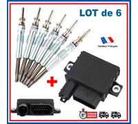 6 Candela + Custodia Candelette per BMW Serie 3 E90 325d 330d E60 530d 525d