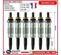 6 Candele Di Spine per Mercedes W124 S124 300 D Td Turbo Diesel G 350 GD
