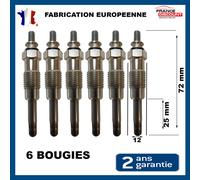 6 Candele Di Spine per w124 classe e 300d 3.0d 3,0l D 6 Cilindri Diesel